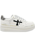 Premiata Zebra-motif Platform Sneakers