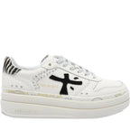Premiata Zebra-motif Platform Sneakers