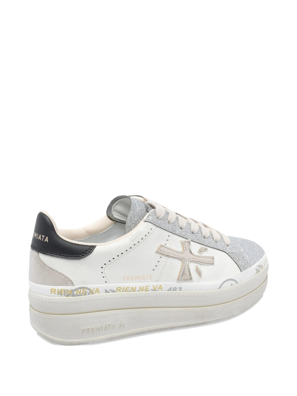 Premiata  Glitter Platform Sneakers