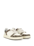 Premiata Quinnd 7655 Animal-print Embellished Sneakers