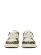 Premiata Quinnd 7655 Animal-print Embellished Sneakers