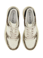 Premiata Quinnd 7655 Animal-print Embellished Sneakers