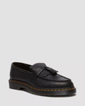 Dr. Martens Adrian Yellow Stich Ambassador Leather Loafers  -  Black — Ambassador