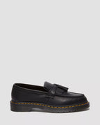 Dr. Martens Adrian Yellow Stich Ambassador Leather Loafers  -  Black — Ambassador