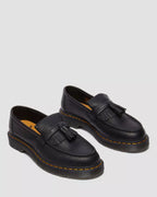Dr. Martens Adrian Yellow Stich Ambassador Leather Loafers  -  Black — Ambassador