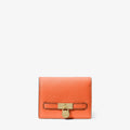 Michael Kors Hamilton Moderne Small Leather Wallet- MIMOSA