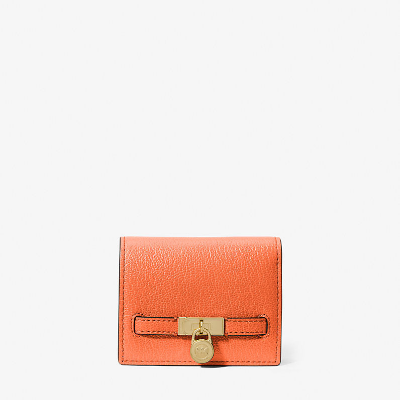 Michael Kors Hamilton Moderne Small Leather Wallet- MIMOSA