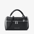 Michael Kors Jana Extra-Small Leather Crossbody Bag- BLACK