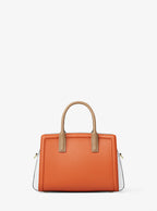 Michael Kors Laila Extra-Small Color-Block Leather Crossbody Bag-MIMOSA MULTI
