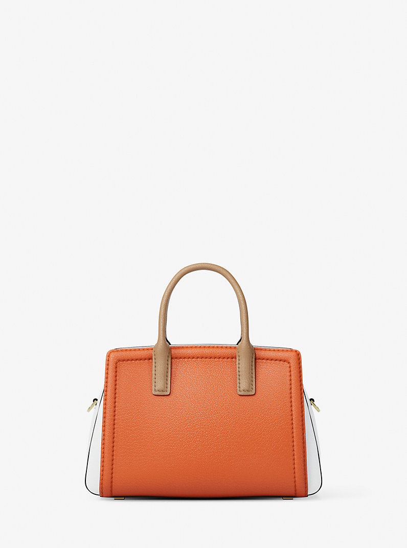Michael Kors Laila Extra-Small Color-Block Leather Crossbody Bag-MIMOSA MULTI