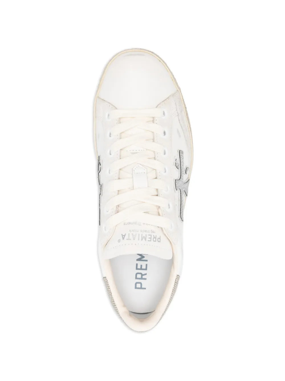 Premiata Stevend Glitter-Appliqué Sneakers