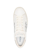Premiata Stevend Glitter-Appliqué Sneakers
