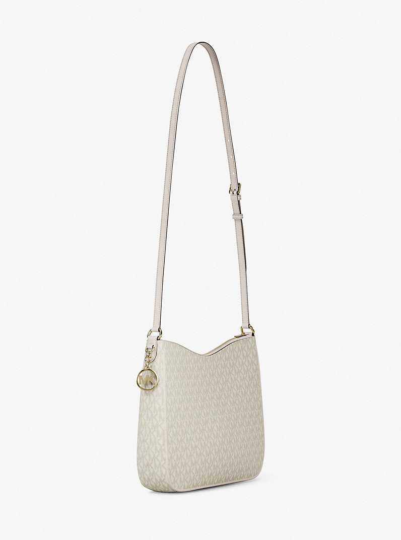 Michael Kors Nayla Medium Signature Logo Messenger Bag-LT CRM MULTI