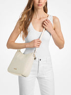 Michael Kors Nayla Medium Signature Logo Messenger Bag-LT CRM MULTI