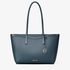 Michael Kors Arden Large Pebbled Leather Tote Bag-ADMIRAL