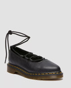 Dr. Martens Elphie II Virginia leather ballet flats  -  Black — Virginia