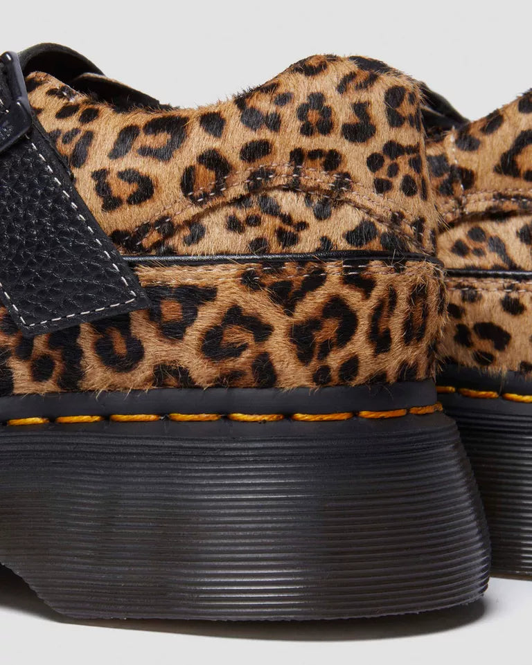 Dr. Martens Buzz leopard Mary Jane shoes  -  Light Tan