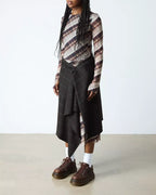 Dr. Martens Buzz 5-eye Grizzly leather shoes  -  Dark Brown — Grizzly