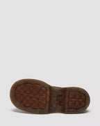 Dr. Martens Buzz 5-eye Grizzly leather shoes  -  Dark Brown — Grizzly