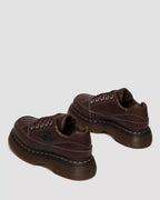 Dr. Martens Buzz 5-eye Grizzly leather shoes  -  Dark Brown — Grizzly