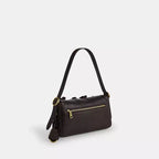 Coach Etta Small Flap Shoulder Bag  -  Gold/Maple