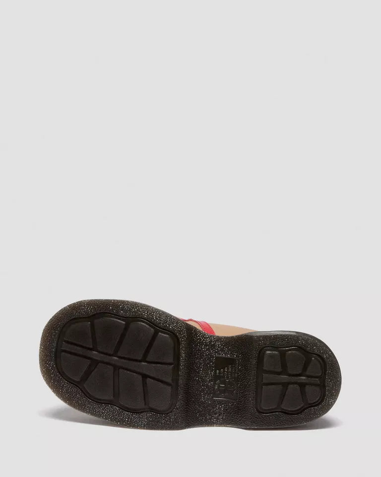 Dr. Martens BUZZ BALLERINA LEATHER SHOES  -  Red