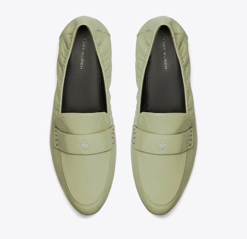 TORY BURCH BALLET LOAFER   -   Light Jade