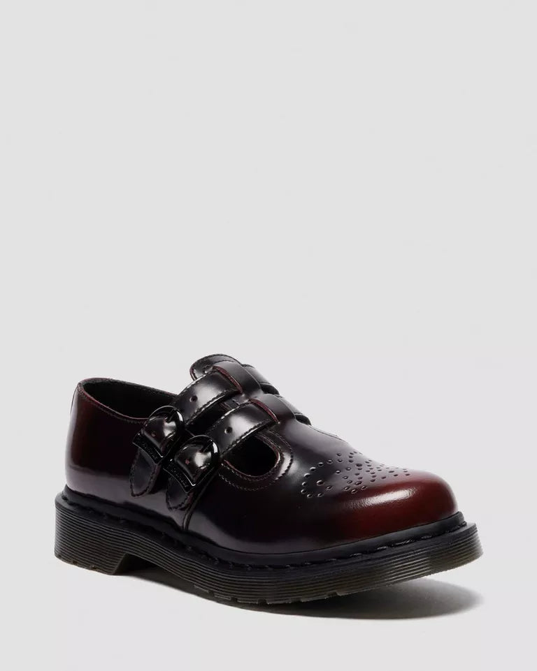 Dr. Martens 8065 ARCADIA RUB OFF LEATHER MARY JANE SHOES  -  Arcadia