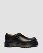 Dr. Martens Rejena Mary Jane Old Harness Leather Shoes  -  Black — Old Harness