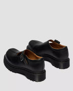 Dr. Martens Rejena Mary Jane Old Harness Leather Shoes  -  Black — Old Harness