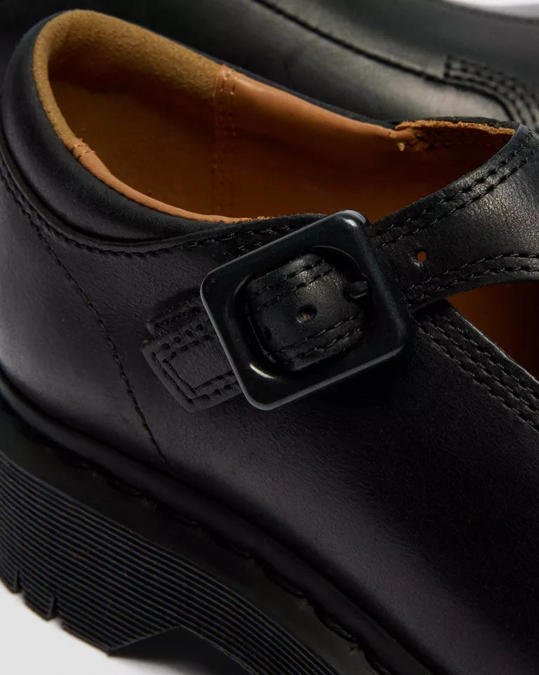 Dr. Martens Rejena Mary Jane Old Harness Leather Shoes  -  Black — Old Harness