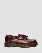Dr. Martens Adrian Orleans Leather Tassel Loafers  -  Cherry Red — Orleans