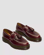 Dr. Martens Adrian Orleans Leather Tassel Loafers  -  Cherry Red — Orleans