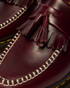 Dr. Martens Adrian Orleans Leather Tassel Loafers  -  Cherry Red — Orleans