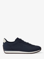 Michael Kors Rhodes Suede Trainer-NAVY
