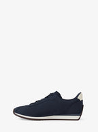 Michael Kors Rhodes Suede Trainer-NAVY