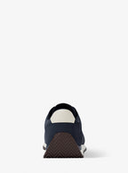 Michael Kors Rhodes Suede Trainer-NAVY