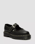 Dr. Martens Mary Jane Bex Double Stitch Leather Shoes  -  Black — Sendal