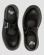 Dr. Martens Mary Jane Bex Double Stitch Leather Shoes  -  Black — Sendal