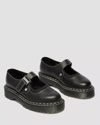 Dr. Martens Mary Jane Bex Double Stitch Leather Shoes  -  Black — Sendal