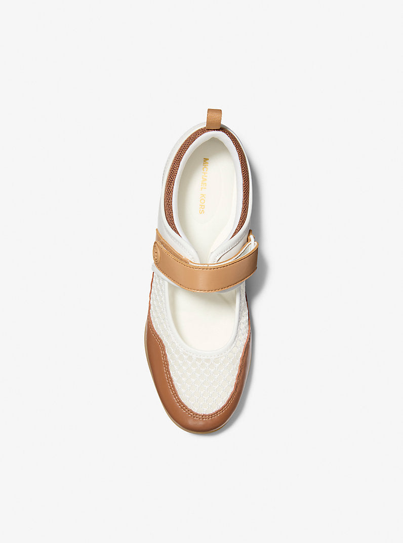 Michael Kors Kyler Mary Jane Sneaker-LUGGAGE