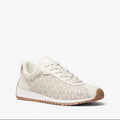 Michael Kors Rhodes Signature Logo Trainer-VANILLA