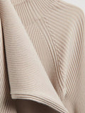 Rippstrickkleid aus Viskose