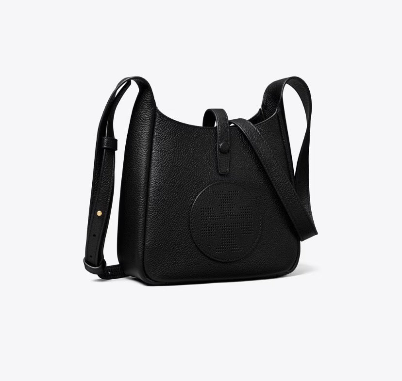 TORY BURCH MILLER SWING CROSSBODY BAG  -  black