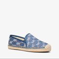 Michael Kors Hastings Logo Jacquard Espadrille- MEDIUM BLUE WASH