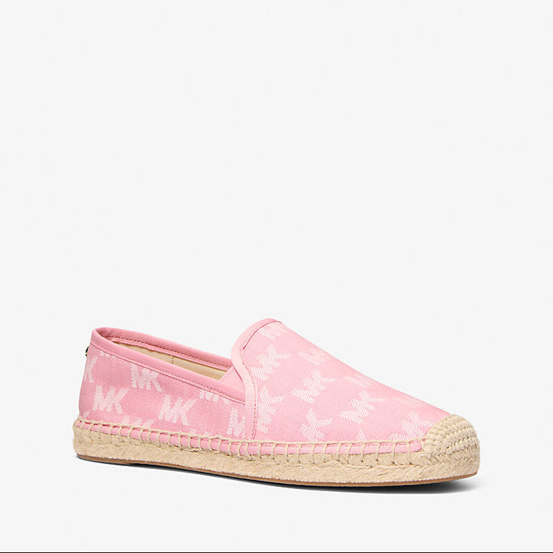 Michael Kors Hastings Logo Jacquard Espadrille- CRNTN WASH