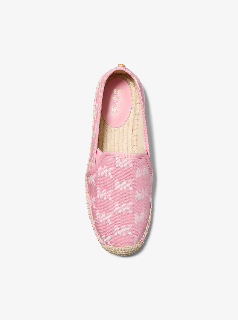 Michael Kors Hastings Logo Jacquard Espadrille- CRNTN WASH