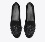TORY BURCH SMOKING SLIPPER   -  Perfect Black