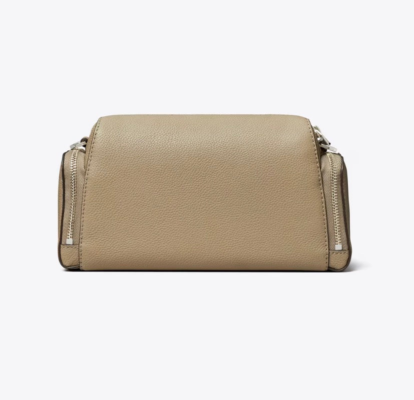 TORY BURCH PERRY VOYAGER CROSSBODY BAG  -  soft cement