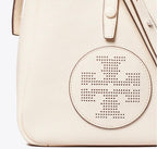 TORY BURCH MILLER SWING CROSSBODY BAG  -  light cream